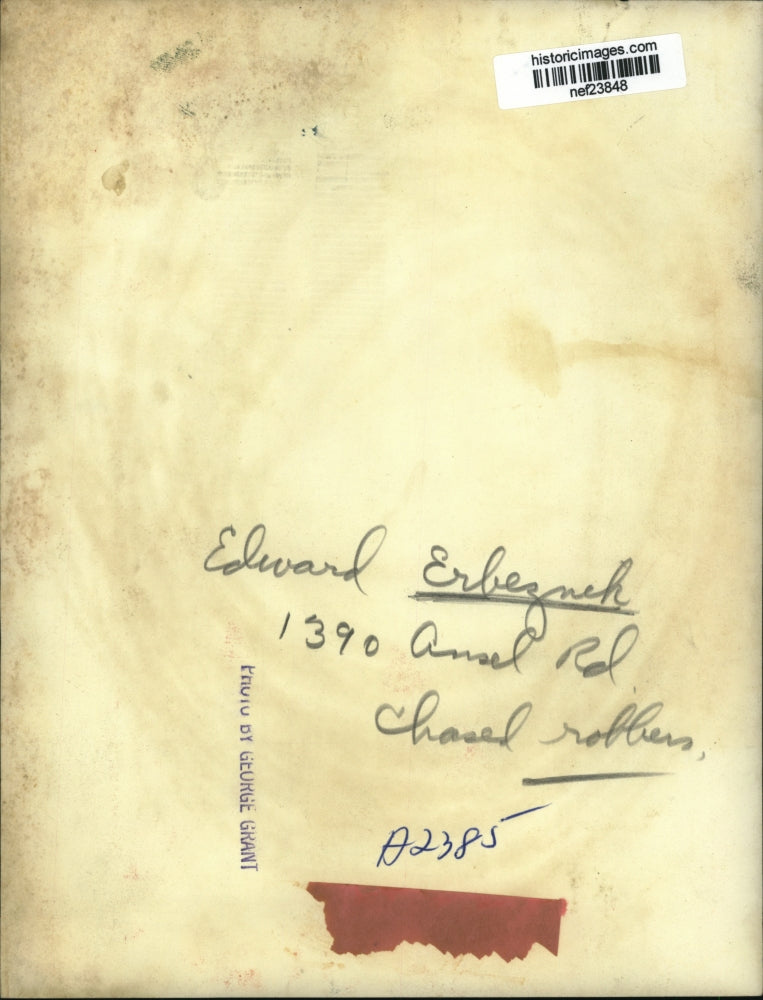Press Photo Edward Erbeznek - nef23848