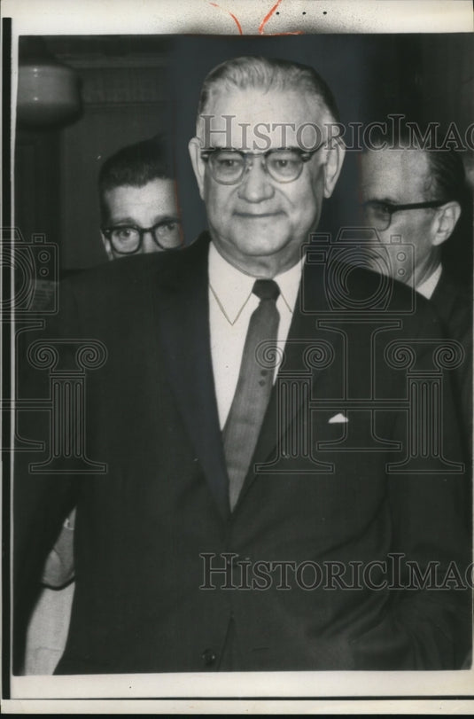 1962 Press Photo Maynard C.Wheeler Pres.of the Commercial Solvents Co