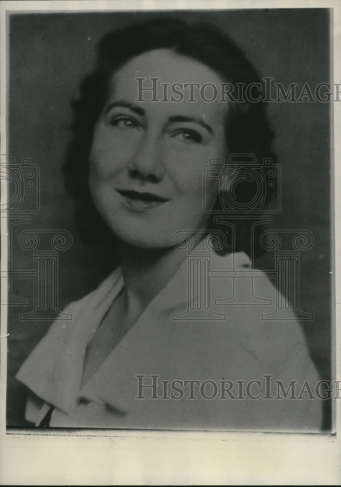 1936 Press Photo Harriet Woody of Los Angeles shot and wounded by Bandits