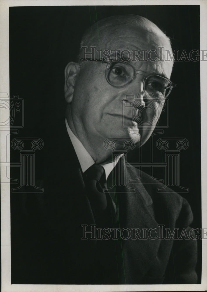 1950 Press Photo Arthur B. Williams Portrait - nef23967