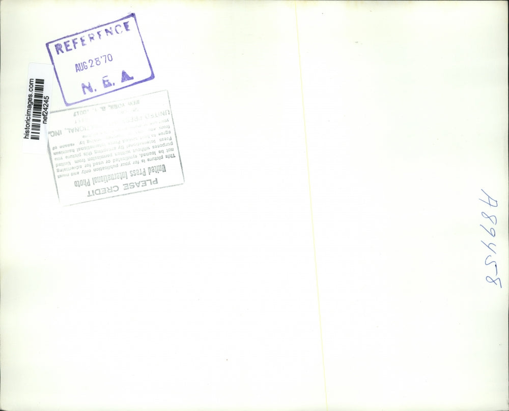 1970 Press Photo Pres.Richard Nixon with Sec of State William P.Rogers