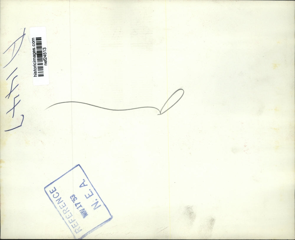 1953 Press Photo Supreme Court Members Visit President Eisenhower at White House