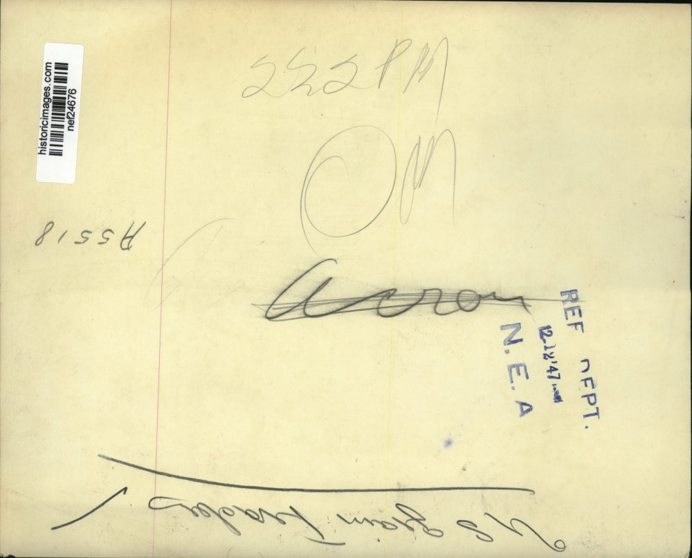 1947 Press Photo Grain Traders at Senate Appropriations Committee Hearing