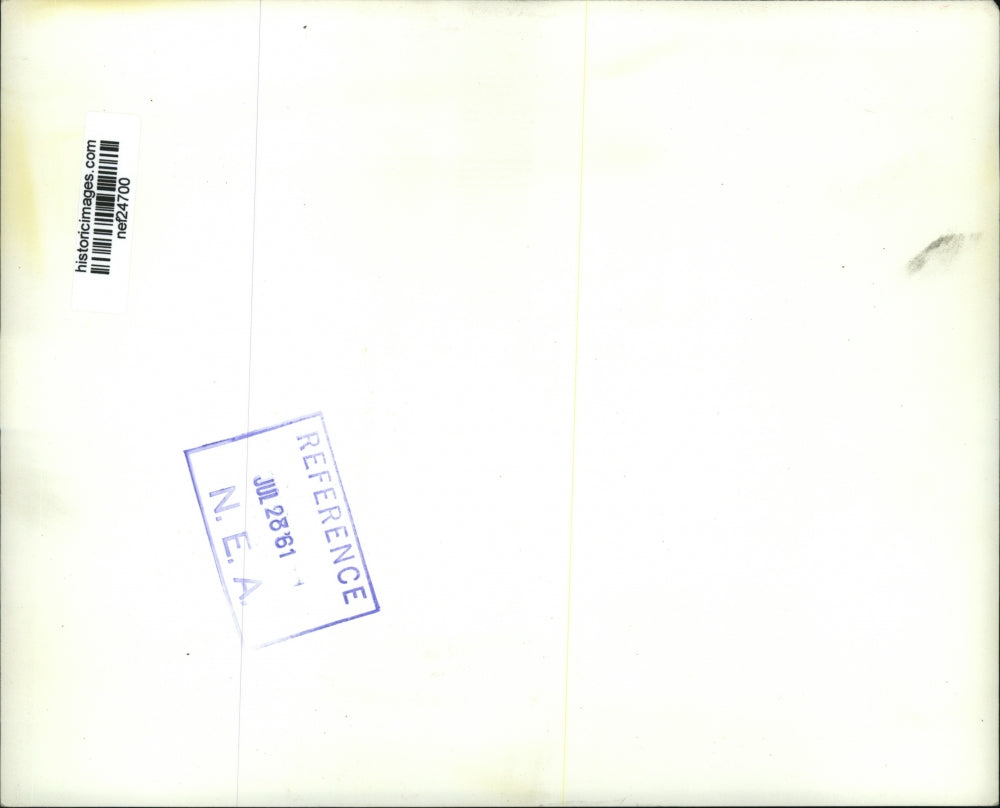 1961 Press Robert McNamara and Lyman Lemnitser Arrive at White House For Meeting