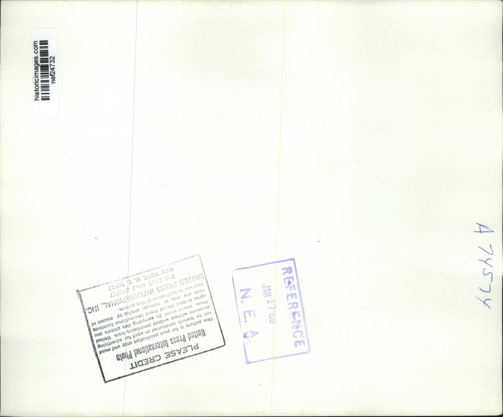 1969 Press Photo Adam Clayton Powell at U.S. Capitol - nef24732