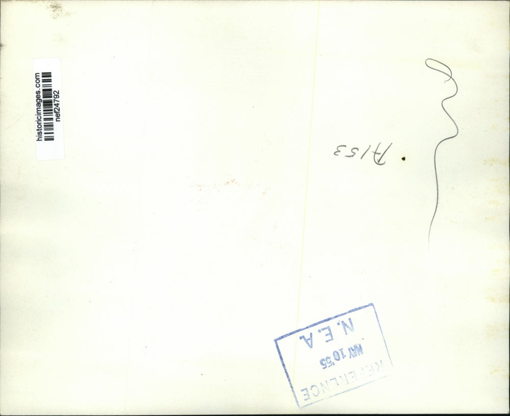 1955 Press Photo Ford Motors negotiating with CIO auto union for new contracts.