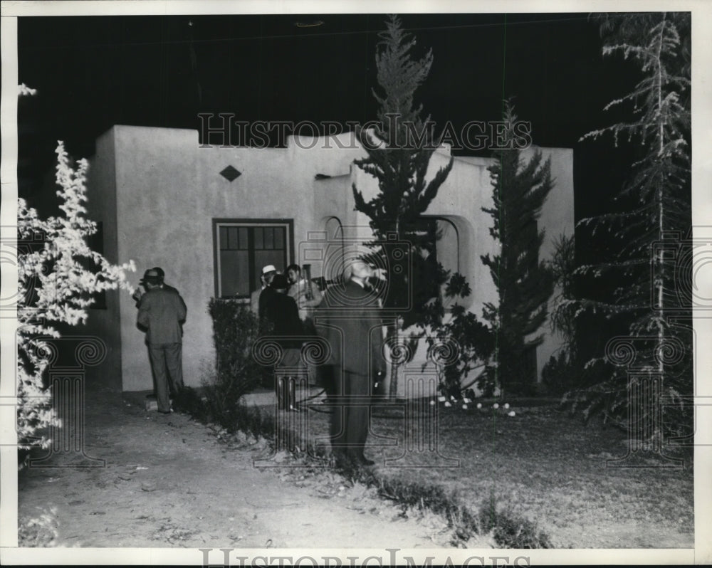 1934 Press Photo Le Crescenta House Where William Gettle Held Captive