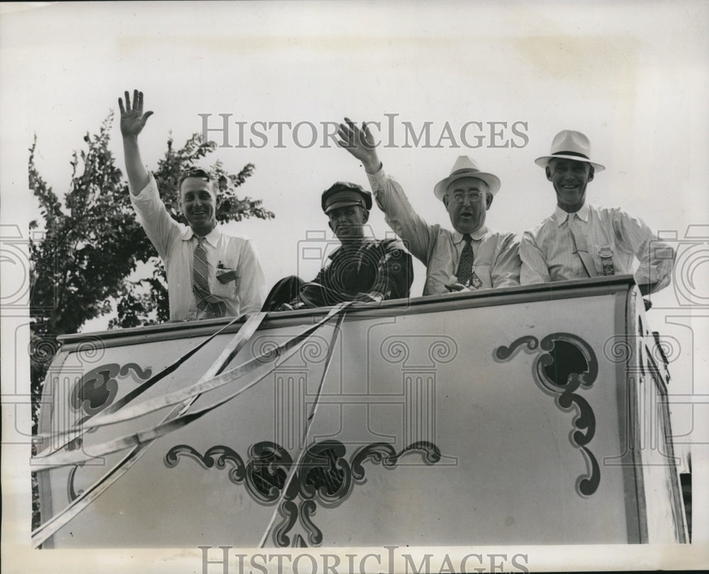 1939 Press Photo Members Circus Fans Association at Convention, Ann Arbor