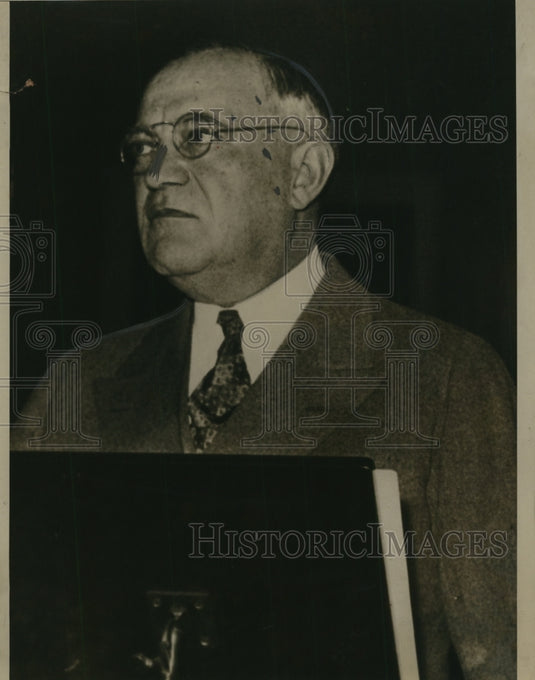 1934 Press Photo Robert Wagner Senator of New York - nef24964