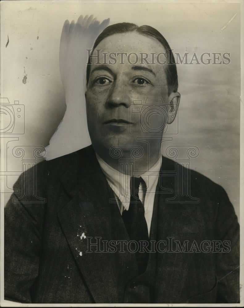 1929 Press Photo Herbert Jackson Hollywood Stock and Bond Broker - nef25052