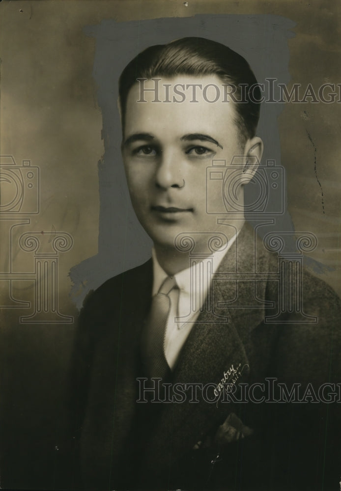 1928 Press Photo Pat Fevre Portrait - nef25068