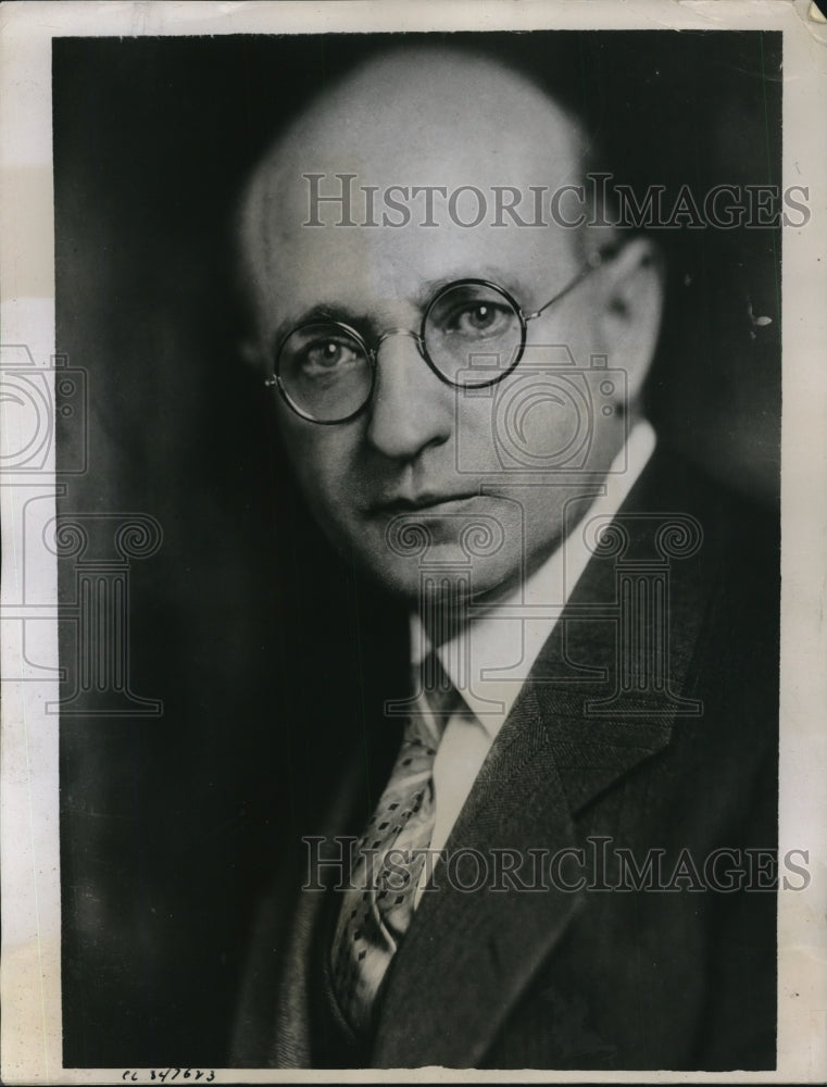1938 Press Photo Director of Institute of Ophthalmology Doctor John M Wheeler
