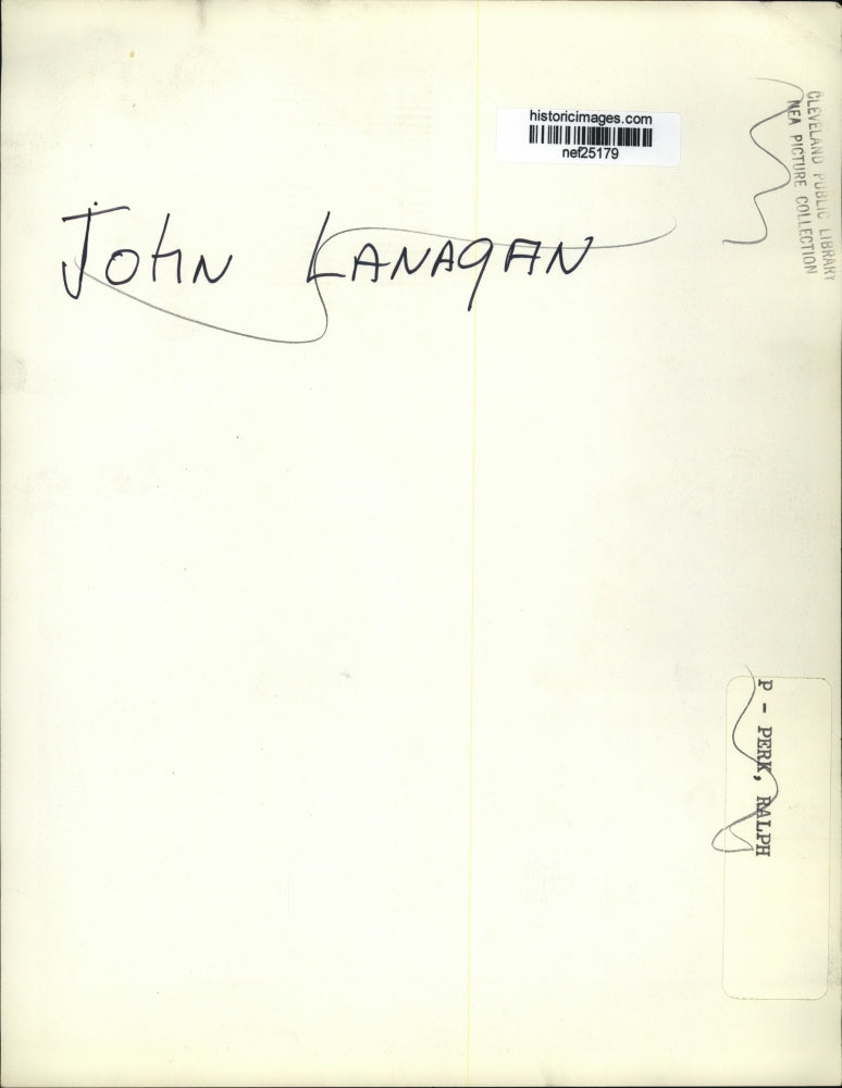 Undated Press Photo Ralph Perk, Mayor of Cleveland Ohio - nef25179