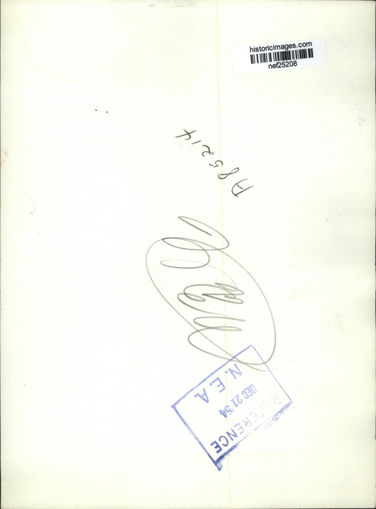 1954 Press Photo James B. Mitchell Shakes Hands with Walter Reuther - nef25208