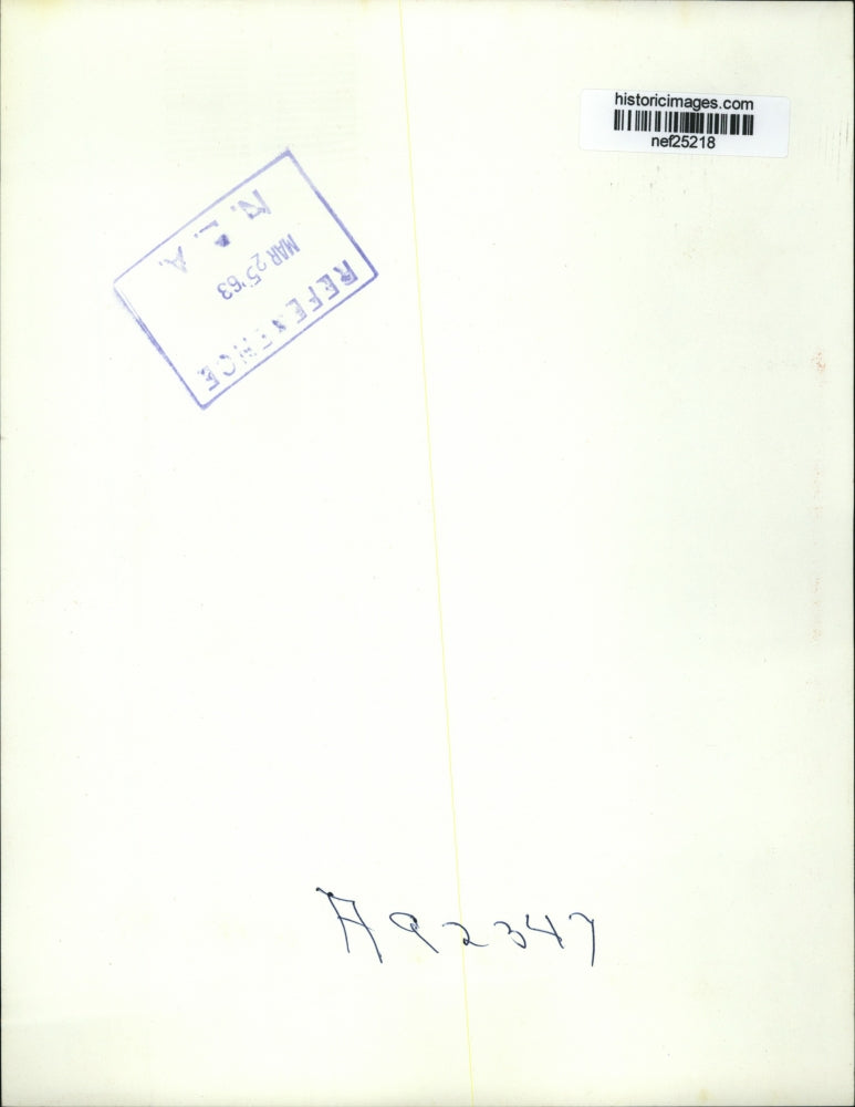 1963 Press Photo Stewart Udall Shown During News Conference Here on March 19.