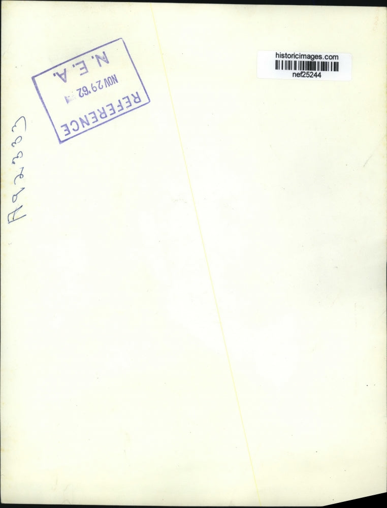 1962 Press Photo Left to Right George Ball and Robert S McNamara - nef25244