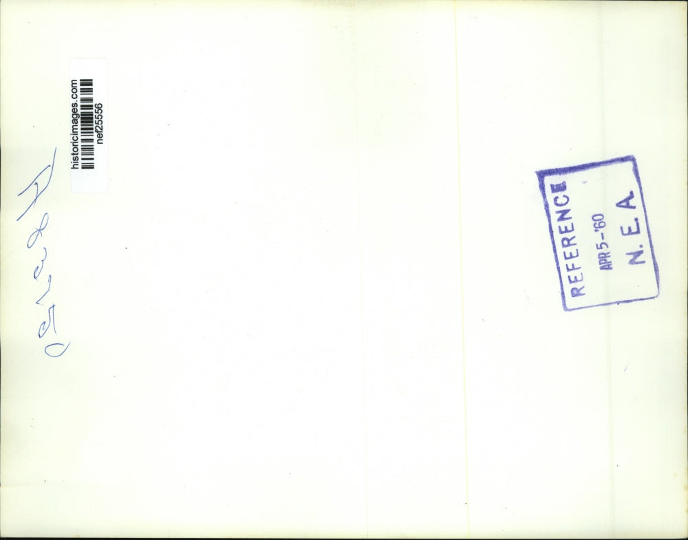 1960 Press Photo Richard Nixon and John McCone Prepare to Board Helicopter