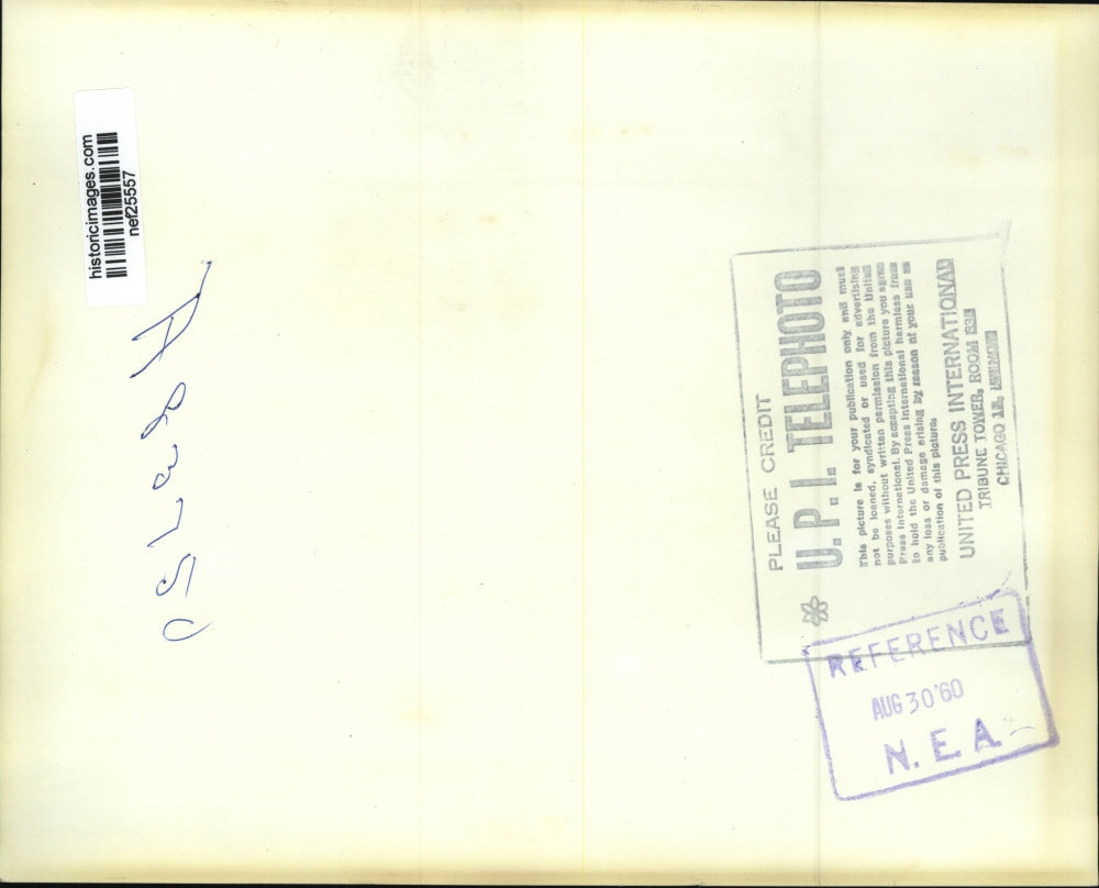 1960 Press Photo Charles S. Rhyne, Richard Nixon in Washington, D.C. - nef25557