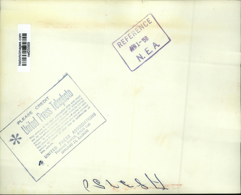 1958 Press Photo Richard Nixon, Sarvapalli Radhakrishnan in Washington, D.C.