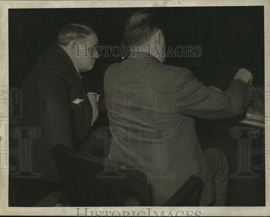 1936 Press Photo Michael Harwood at Trial - nef25645