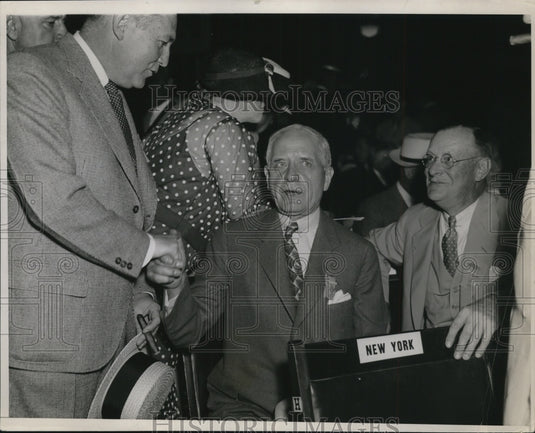 1936 Press Photo Charles D. Hilles - nef25677