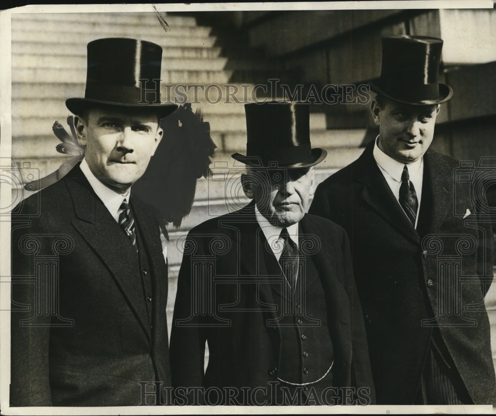 1928 Press Photo Friedrich Wilhelm von Prittwitz & Gaffron & Others - nef25701