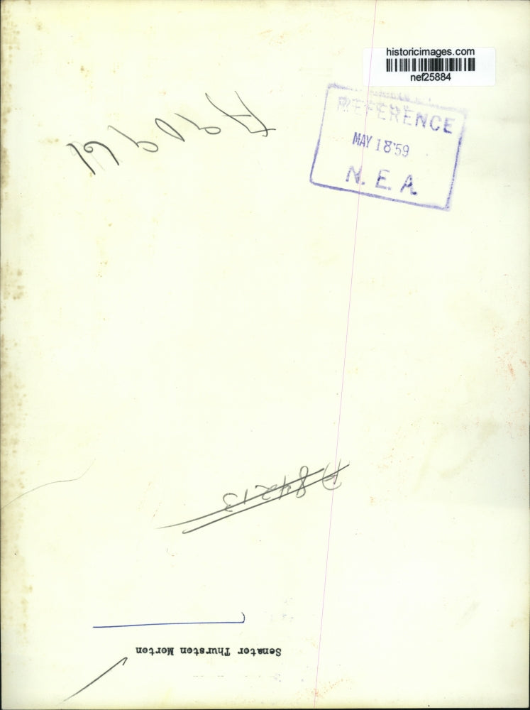 1959 Press Photo Senator Thurston Morton - nef25884