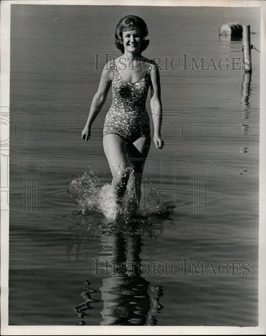 1963 Press Photo Karen Briggs, "Miss Arlington State College" - nef25942