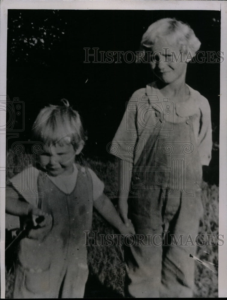 1935 Press Photo Virginia, Katherine Woodin, Missing Michigan Girls - nef25975