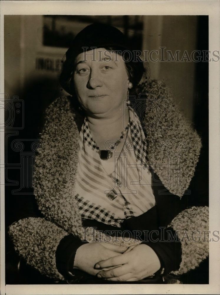 1932 Press Photo Marie Johnson in Court, Los Angeles - nef25994