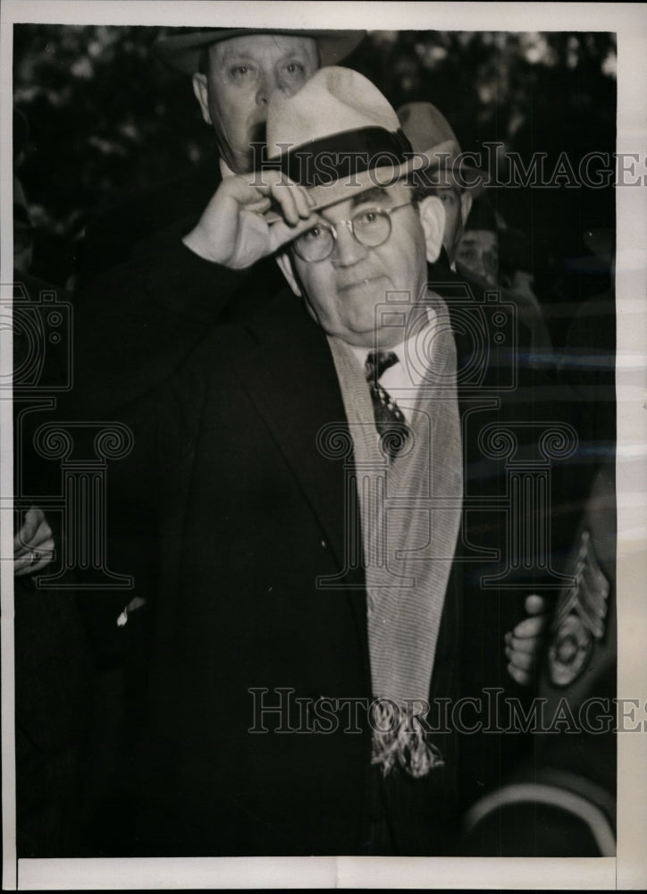 1939 Press Photo Tom Mooney at U.S. Capitol - nef26175