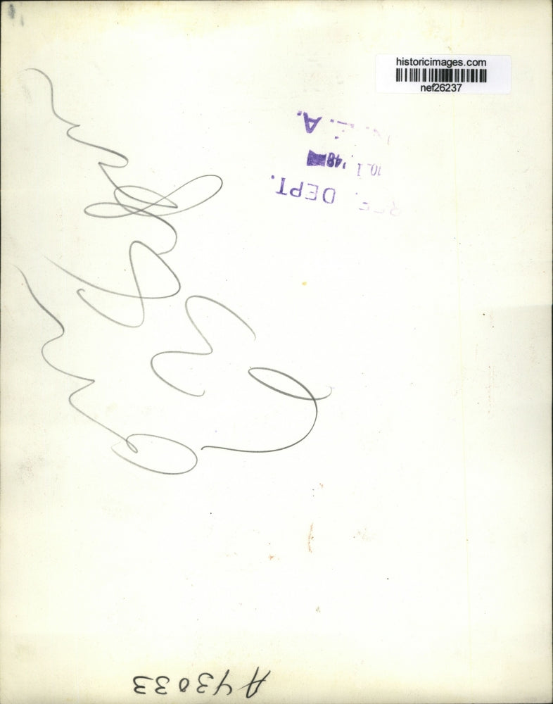 1948 Press Photo George C. Marshall, Ernest Bevin Meeting in Paris, France