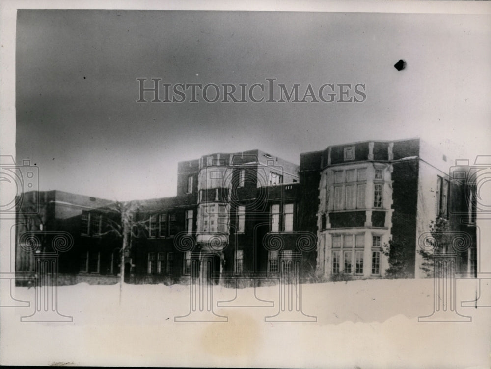 1934 Press Photo Summit School in St. Paul where Edward G Bremer was kidnapped- Historic Images