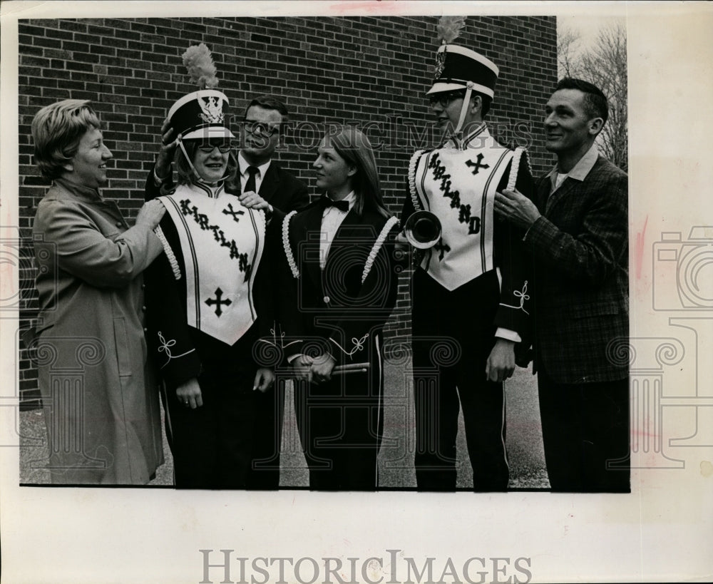 1967 Press Photo Kirkland Highschool Band Members - nef26337