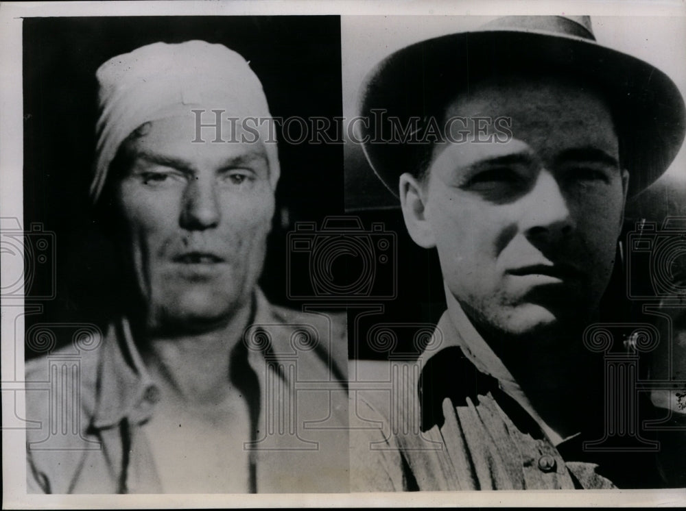 1939 Press Photo Leonard Stockton Charged with Kidnapping and Murder, Texas