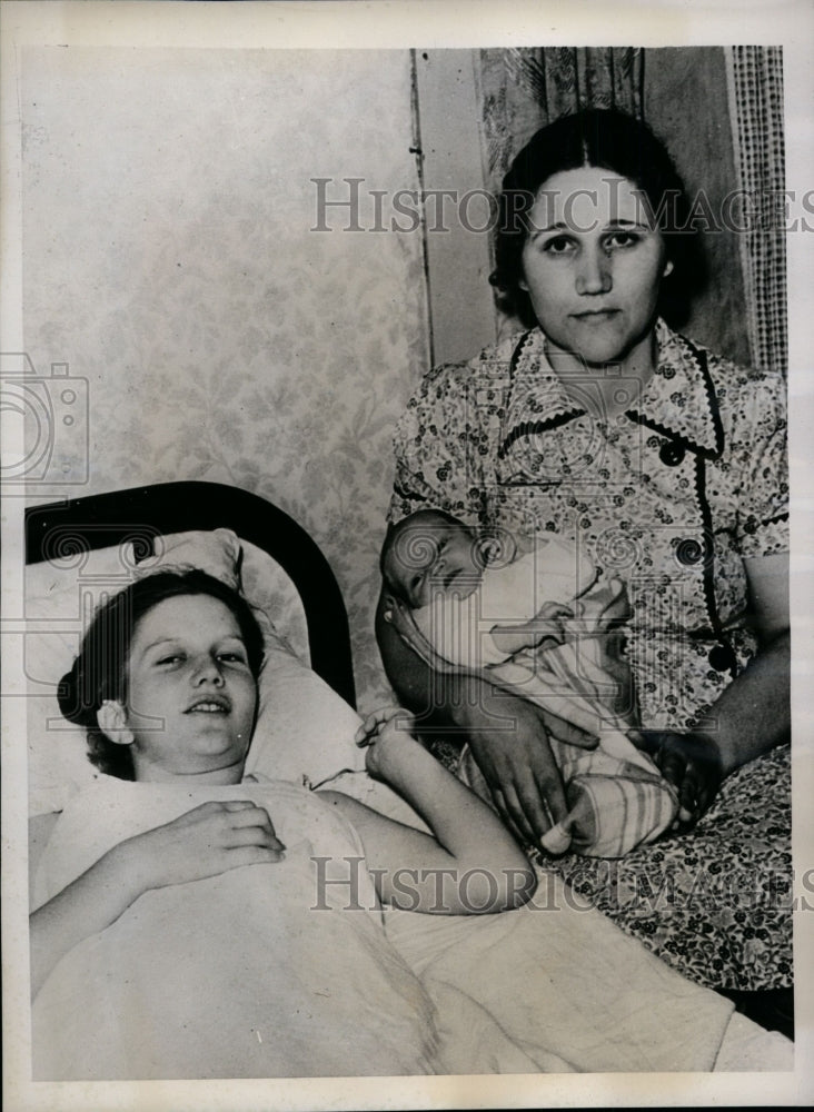1938 Press Photo "Grandma" Mrs W.B. Roberts Youngest Grandmother in the State