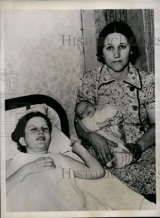 1938 Press Photo "Grandma" Mrs W.B. Roberts Youngest Grandmother in the State