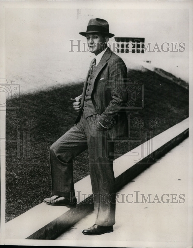 1933 Press Photo Harry Flory - nef26575
