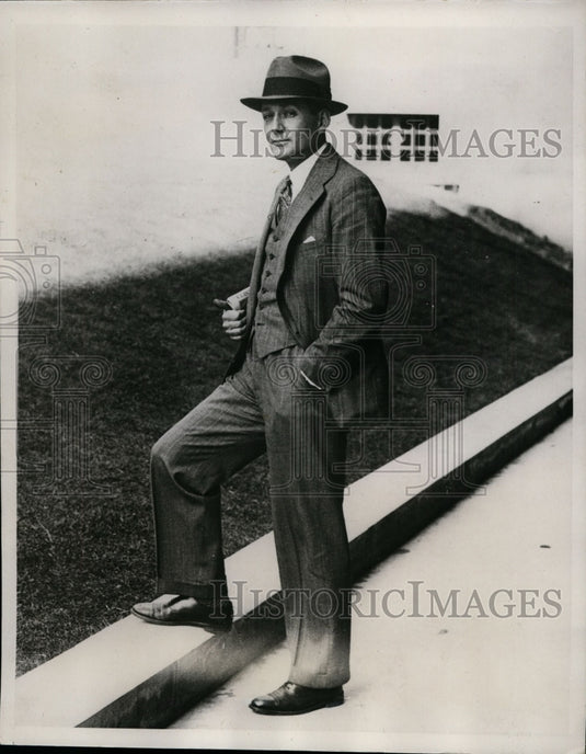 1933 Press Photo Harry Flory - nef26575