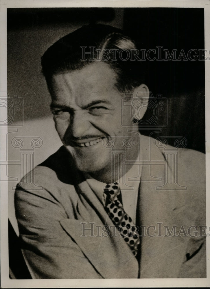 1938 Press Photo Frank Bell, Missing from SS North Star - nef26598