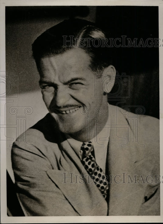 1938 Press Photo Frank Bell, Missing from SS North Star - nef26598
