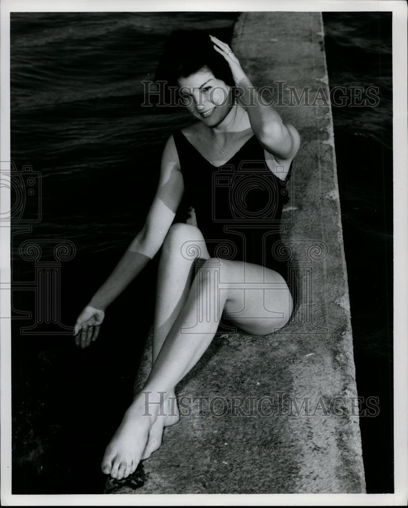 1962 Press Photo Jerra Worsham, Corpus Christi, Texas - nef26682