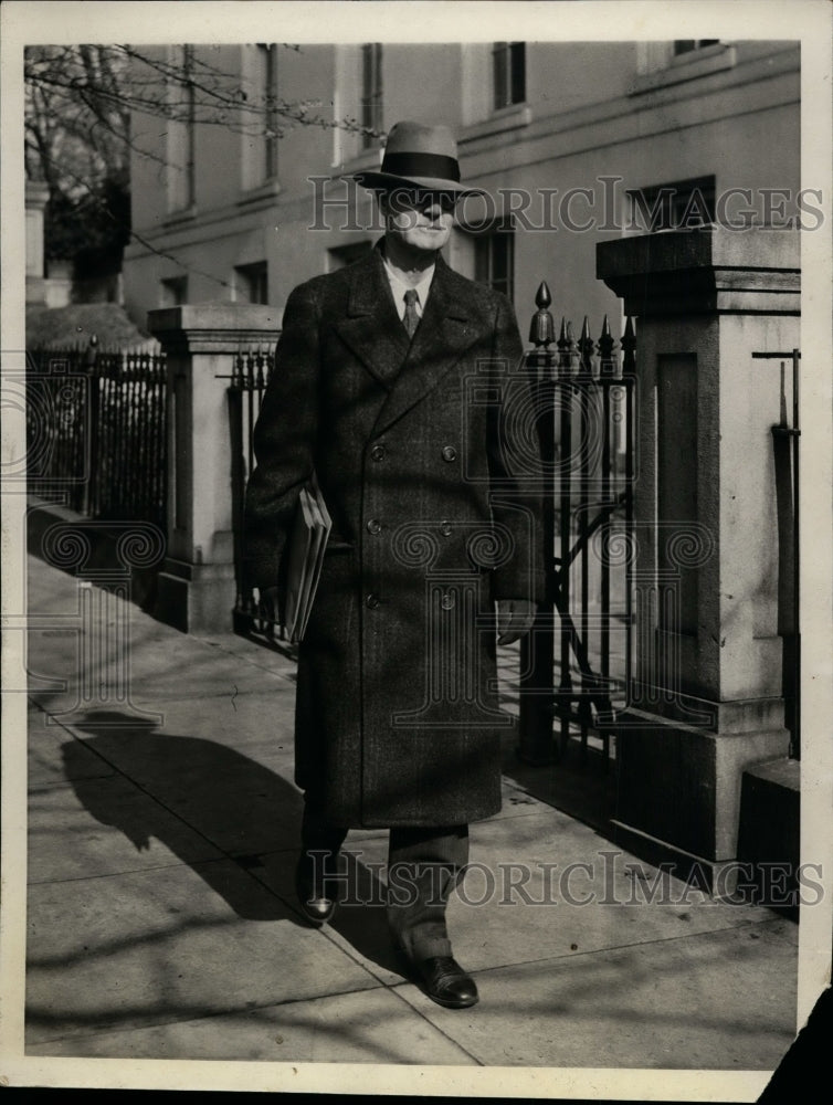 1931 Press Photo M.C. Latta Leaving White house - nef26686