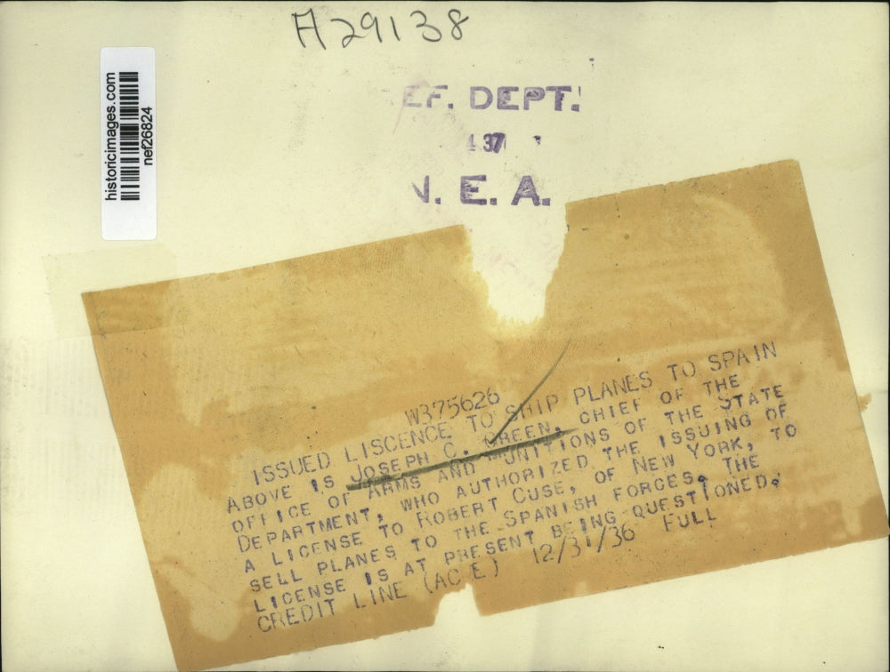 1936 Press Photo Joseph C. Green - nef26824