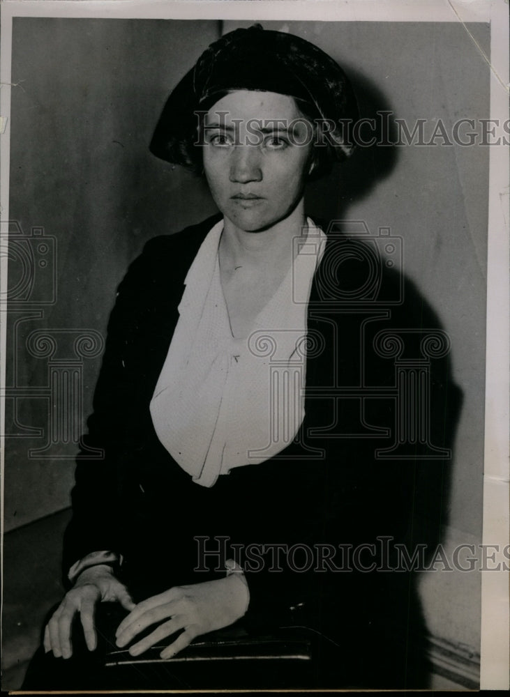 1935 Press Photo Lottie Crumley- Historic Images