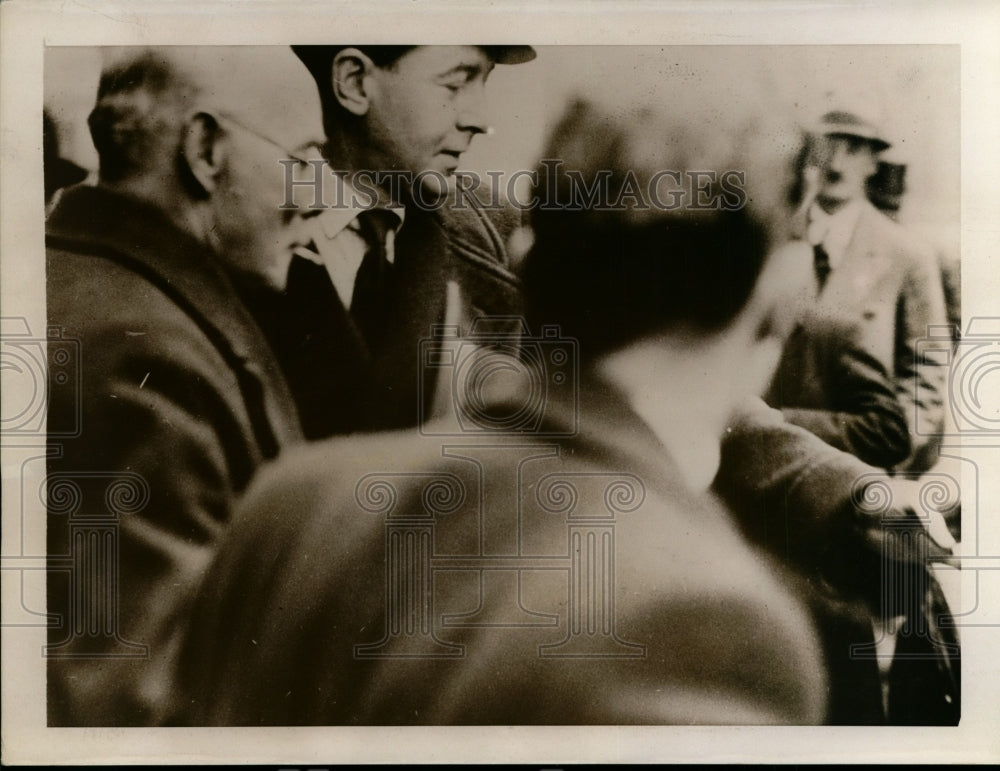 1937 Press Photo Francis Stevenson as He Left Court - nef27045