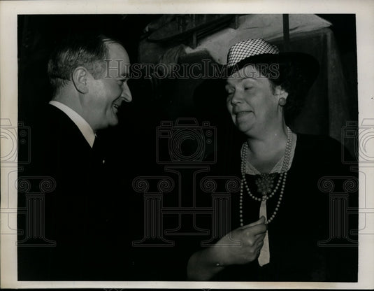 1939 Press Photo Moller, Wallgren at ceremony honoring John Ericsson - nef27194