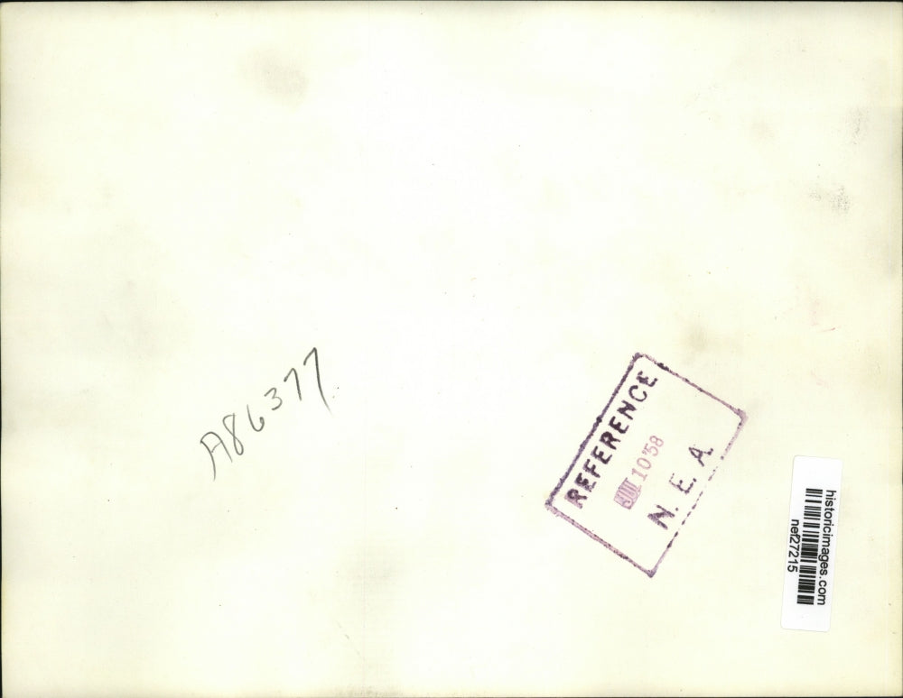 1958 Press Photo Mamie and Dwight Eisenhower on Potomac Anniversary Cruise