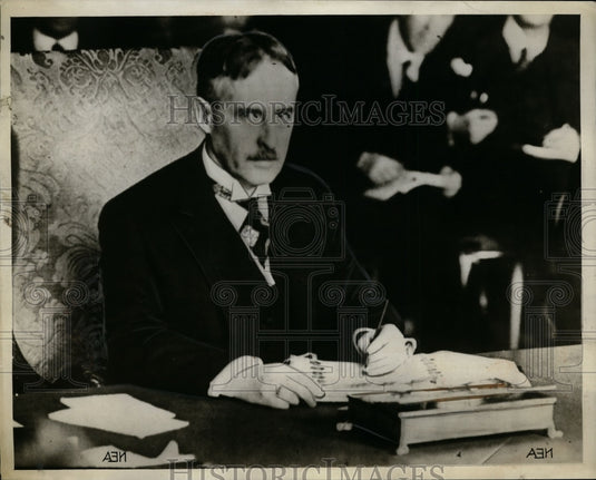 1930 Press Photo Henry Stimson US Secretary of State - nef27259