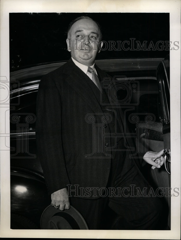 1941 Press Photo Yugoslavian Minister to the U.S. leaving the White House
